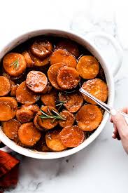 (5 days ago) add the brown sugar, butter, 1/2 cup marshmallows, lemon juice, maple syrup, salt, pepper, vanilla, almond extract and pecans and use a potato masher (or mixer) to mash the potatoes and mix all the ingredients together with the potatoes as they warm. Candied Sweet Potatoes Sally S Baking Addiction