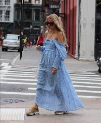 Ganni Street Style Stephanie Broek Linaria Maxi Dress Ganni Dress Dresses Dreamy Dress