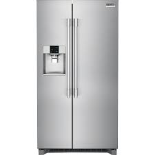 Your price for this item is $ 169.99. Frigidaire Professional 36 Inch W 22 Cu Ft Side By Side Refrigerator In Stainless Steel The Home Depot Canada