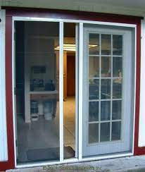 French patio doors often open on to a backyard patio, and are used with a screen door system. Retractable Screens For French Doors