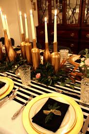 Congratulations, you're having a dinner party! 10 Black And Gold Centerpieces For Tables Awesome And Also Gorgeous Gold Table Decorations Black And Gold Party Decorations Black And Gold Centerpieces