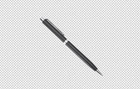 Black Metal Pen Mockup Template For Your Design In 2020 Metal Pen Mockup Template Black Metal