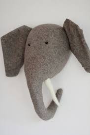 Guapito Trophee Elephant En Laine Bouillie Laine Bouillie L Aine Idee Couture