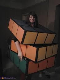 Homemade Rubik S Cube Costume Unique Diy Costumes
