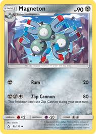 Prior to generation ii, magnemite was a pure electric type. Magneton Cosmic Eclipse Tcg Card Database Pokemon Com