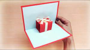 The holidays are a perfect time to spend time together with your family and the people you love. Pop Up Card Gift Box Birthday Cards Diy Easy Paper Crafts By Maison Zizou Youtube