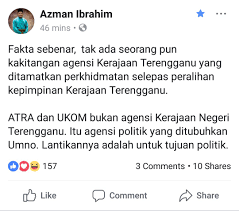 Jabatan maklumat pegawai 1 tenaga nasional berhad negeri selangor (tnb) ketua jabatan : Twitter à¤ªà¤° Harakahdaily Ø§Ù„Ø­Ø±ÙƒØ© Agensi Transformasi Rakyat Terengganu Atra Dan Unit Komunikasi Negeri Ukom Bukan Agensi Kerajaan Negeri Ia Ditubuhkan Untuk Tujuan Politik Umno Sebelum Ini Https T Co Ahqtgz9xva
