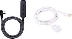 Amazon.com: GE Designer Extension Cord with Surge Protection ...