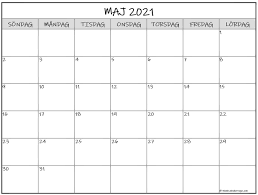 Denna januari 2021 kalender är alltid praktisk att använda om du till exempel vill räkna ut när du har semester. Maj 2021 Kalender Svenska Kalender Maj