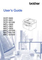 All in one laser printer (multifunction). Brother Dcp 1600 User Manual Pdf Download Manualslib