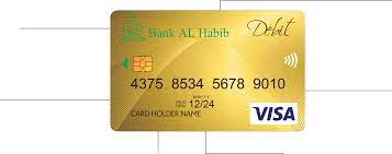 We'll include instructions for receipt of your card. Bank Al Habib Debit Cards