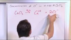 To prepare a particular volume of a solution that contains a specified concentration of a solute, we first. Calculating Ion Concentration In Solutions Chemistry Tutor Youtube