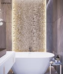 Mẫu gạch Mosaic ốp nhà tắm đẹp, sang trọng 2024 | Tongkhogachnhap