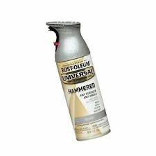 Rust Oleum 245219 Universal All Surface Spray Paint 12 Oz Hammered Silver Ebay