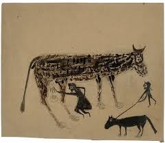 Bill Taylor Untitled Milking Art Brut Art Outsider Artists Ancient Art