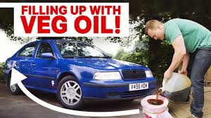 With the engine off, open the car's hood and find the dipstick. The Pros Cons Of Running An Old Diesel On Used Vegetable Oil Youtube