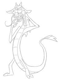74k.) this mushu from mulan coloring pages for individual and noncommercial use only, the copyright belongs to their respective creatures or owners. Pin On Coloring Pages