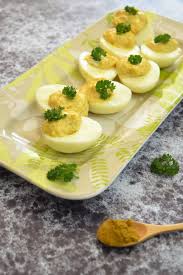 Oeufs Mimosa Au Curry Recette D Entree Facile Recette Recette Entree Facile Oeufs Mimosa Recette Oeuf Mimosa
