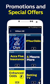 When you make multiple selections and are presented with the different betting options, you will find an informational icon next to each. Sports Betting Android App William Hill Sports