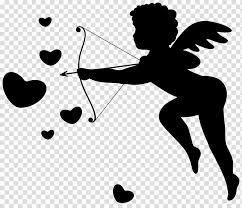 Bow And Arrow Cupid Drawing Silhouette Heart Transparent Background Png Clipart Hiclipart Silhouette cute heart with art arrow icon; bow and arrow cupid drawing