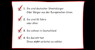 Ab wann darf man wählen? Einfach Wahlen Gehen