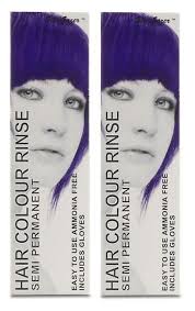 Stargazer Semi Permanent Hair Colour Dye Violet 2 Pack