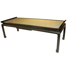 Mid Century Asian Modern Coffee Table With A Glass Top At 1stdibs Modern Coffee Tables Vintage Coffee Coffee And Cocktail Tables