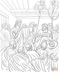 Plus, it's an easy way to celebrate each season or special holidays. Jesus Heals The Paralyzed Man Coloring Page Free Printable Coloring Library