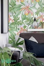 Arthouse Birds Of Paradise Vinyl Wallpaper Pin On Murals Wall Decor