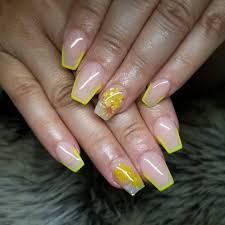 25 Summery Yellow Manicures Yellow Nails Yellow Nails Design Nails