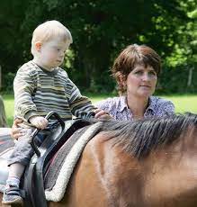 Horse Riding Is Exciting Down Syndrome Kids Horses Horse Painting