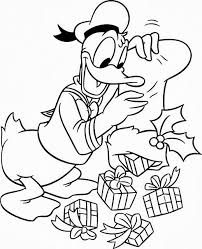 Paperino E La Sua Calza Di Natale Disegno Di Natale Da Colorare Pagine Da Colorare Disney Pagine Da Colorare Di Natale Libri Da Colorare