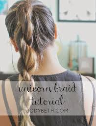 Maybe you would like to learn more about one of these? Unicorn Braid Tutorial Jodybeth Unicorn Braid Braid Tutorial Braids