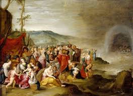 Frans Francken Ii 1581 1642 The Israelites After The Crossing Of The Red Sea With Joseph S Corpse In The Tomb National Trust Spek Art Art Uk Manchester Art