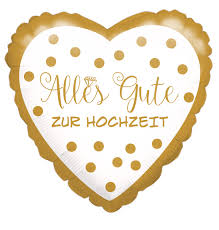 Bereits seit einigen jahren arbeiten wir an unserem hochzeitsblog „liebe zur hochzeit. Alles Gute Zur Hochzeit Folienballon Party Ch