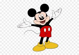 For the nose, make an oblong shape and add a horizontal curved line on top. How To Draw Mickey Mouse Easy Drawing Cartoon Mickey Mouse Clipart 1520327 Pinclipart