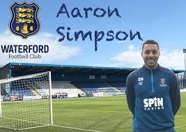 Every once in a while i catch my wife singing and dancing while she is working or working out. Simpson Signs Waterford Fc Sign Aaron Simpson Waterford Fc