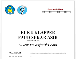 Download Buku Klapper Tk Kb Kelengkapan Buku Administrasi Paud Teras Fisika