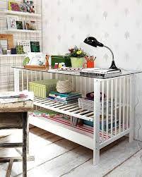 21 eski besikler simdi calisma masasi olacak old crib repurposed crib cribs repurpose