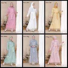 Jual gamis model terbaru,longdress masa kini , baju muslim. Model Kebaya Terbaru 2020 Gamis Tille Maryam Gamis Kekinian Kebaya Modern Kebaya Tertaris Shopee Indonesia