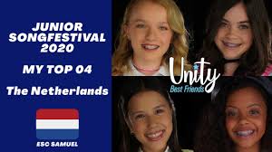 Songfestival update doet in aanloop naar het (junior) eurovisie songfestival verslag van het laatste nieuws en de. My Top 4 Junior Songfestival 2020 The Netherlands Junior Eurovision 2020 Youtube