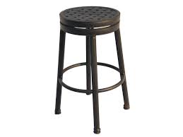 Number of bar stools included: Darlee Outdoor Living Backless Cast Aluminum Antique Bronze Round Swivel Bar Stool Da12107