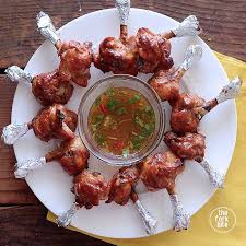 Chicken Lollipop Recipe Great Drumette Appetizer That Is Shaped Like A Lollipop Chicken Lollipops Lollipop Recipe Meat Cooking Chart