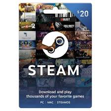Steam gift cards and wallet codes are an easy way to put money into your own steam wallet or give the perfect gift of games to your friend or family member. Steam Gift Card 20 Target