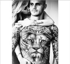 Icardi's new tattoo also features the names of his two daughters. Inter Milan Striker Mauro Icardi S Wife Wanda Shares Topless Photo Of Her Grinding On Him