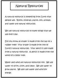Science Natural Resources For 2nd 3rd Grade Science Lessons Middle School Learning Stories Examples Early Childhood Education Curriculum