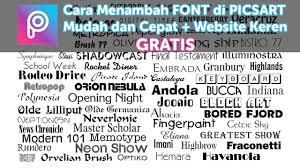 But that's not all they are great for, no matter what type of site you are building, they can be used to lighten the mood on particular section such as graphics, banners etc. Cara Menambah Custom Font Di Picsart Link Website Font Premium Gratis Youtube