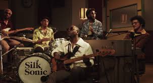 Bruno mars and anderson.paak have joined forces for a collaborative album from their new band silk sonic. Elda Ymegei5um