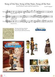 Song Of The Sea Song Of The Stars Song Of The Sun Professor Layton Song Of The Sea Professor