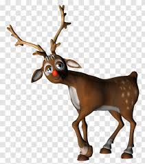 Rudolph the rednosed reindeer clipart. Rudolph Reindeer Santa Claus Clip Art S Rudolf Clipart Transparent Png